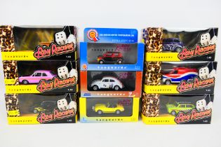 Vanguards - Nine boxed 'Boy Racer' themed diecast model vehicles from Vanguards.