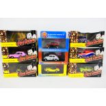 Vanguards - Nine boxed 'Boy Racer' themed diecast model vehicles from Vanguards.