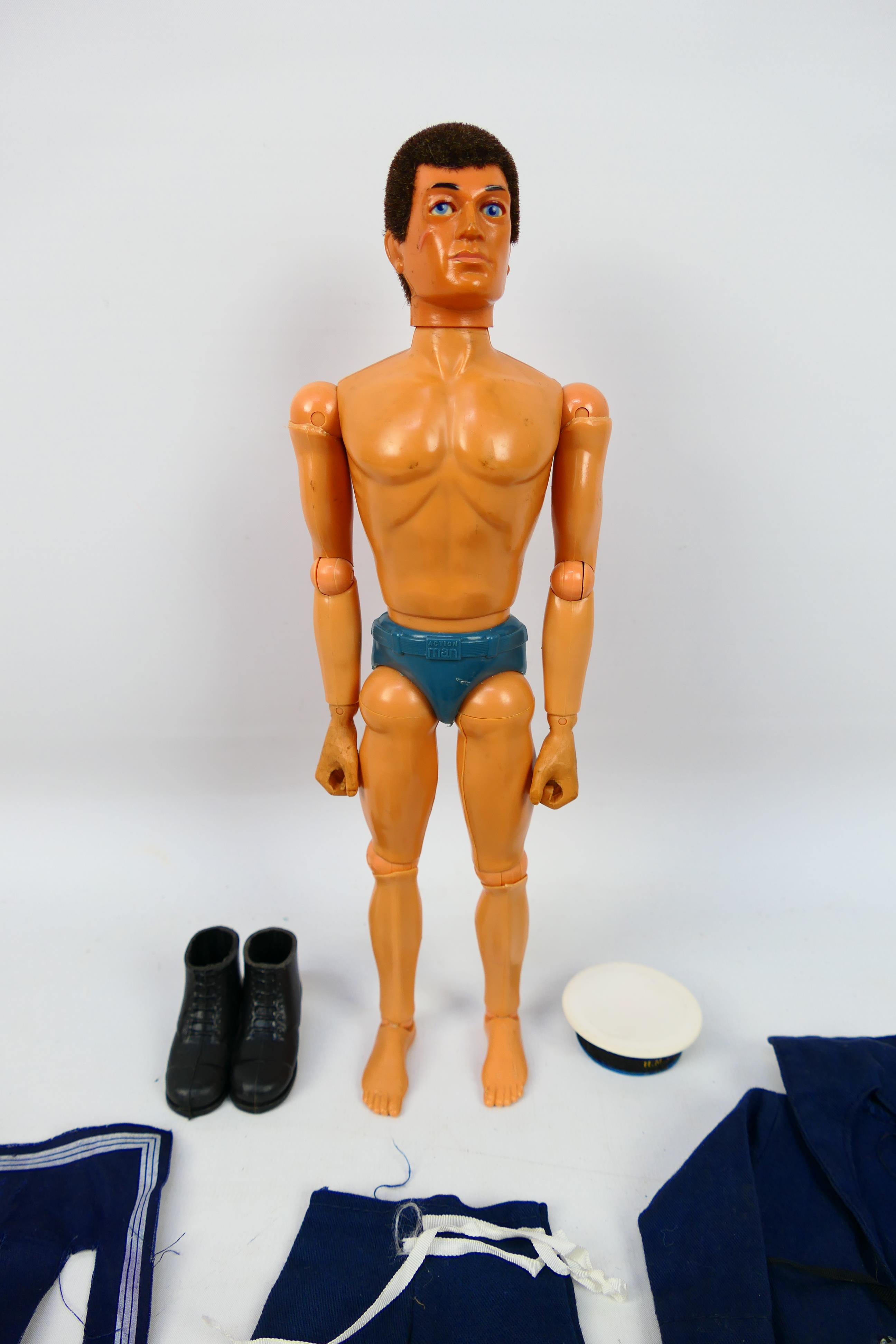 Palitoy - Action Man - An unboxed 1978 Action Man action figure with Flock hair and eagle eyes and - Image 4 of 12