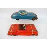 Distler - JNF - 2 x vintage tinplate cars,