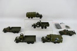 CPC - A collection of military model trucks in resin and metal in 1:48 scale,