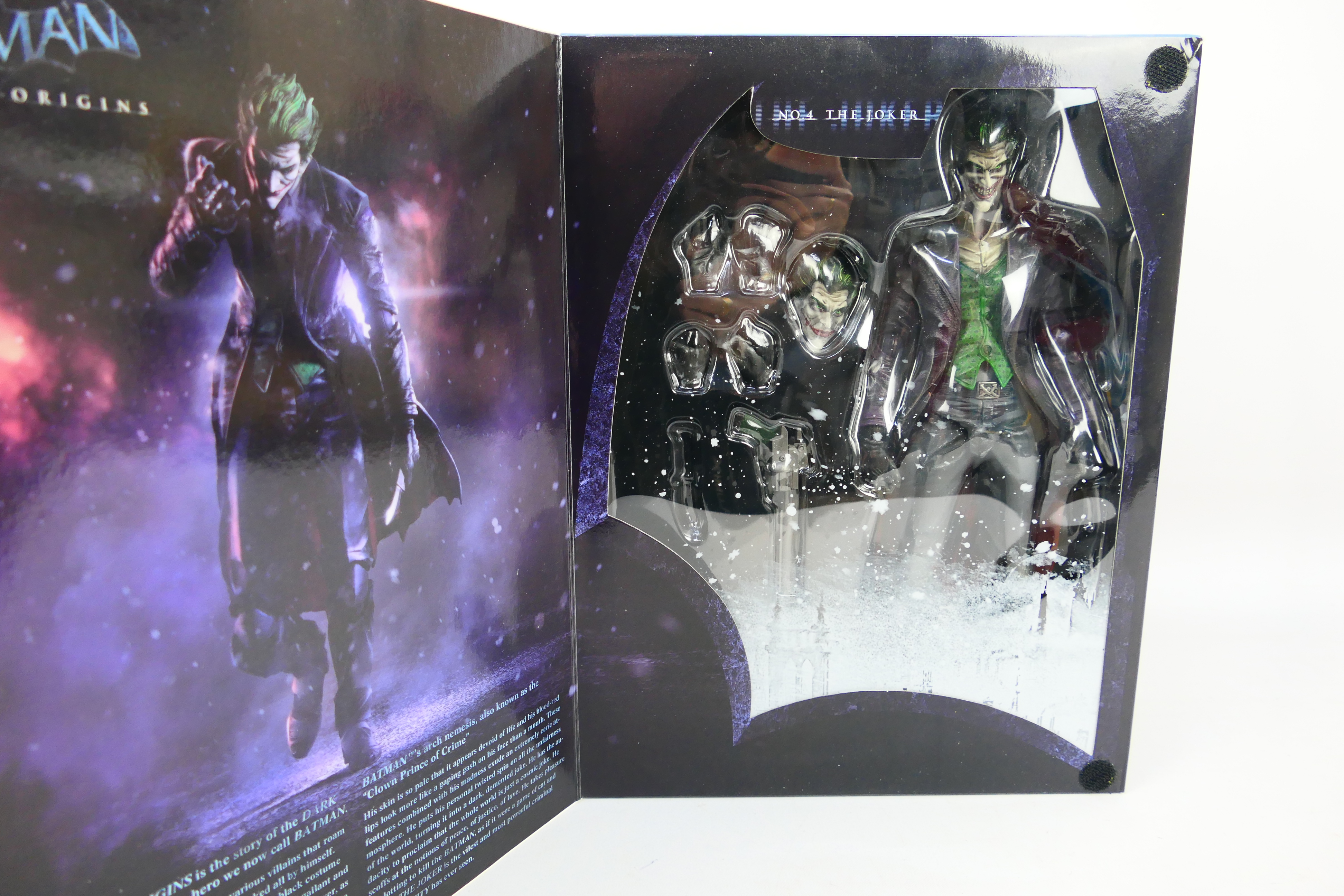 Play Arts Kai - A boxed Play Arts Kai Batman Arkham Origins 'No.4 The Joker' action figure. - Image 3 of 8