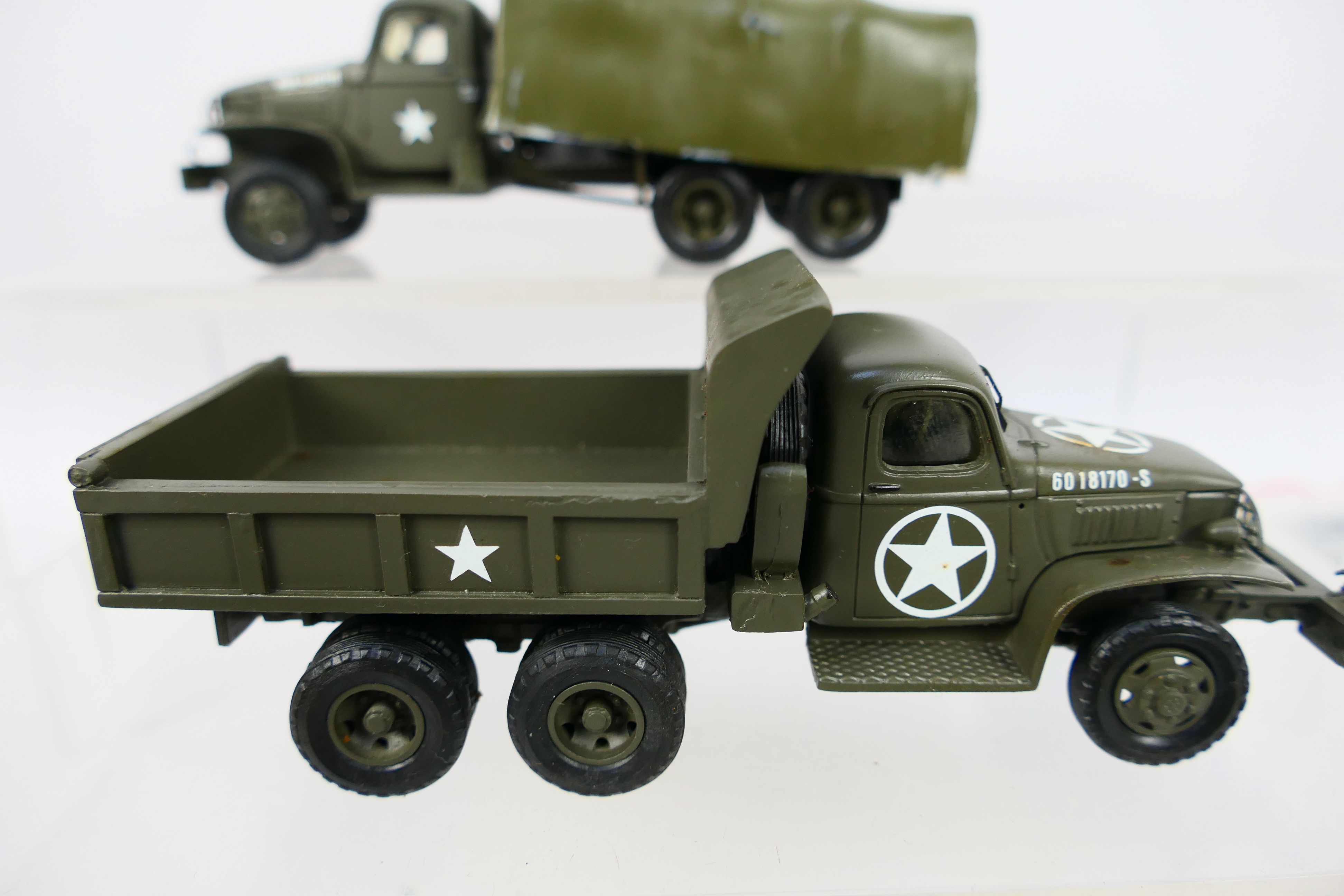 CPC - A collection of military model trucks in resin and metal in 1:48 scale, - Image 17 of 18