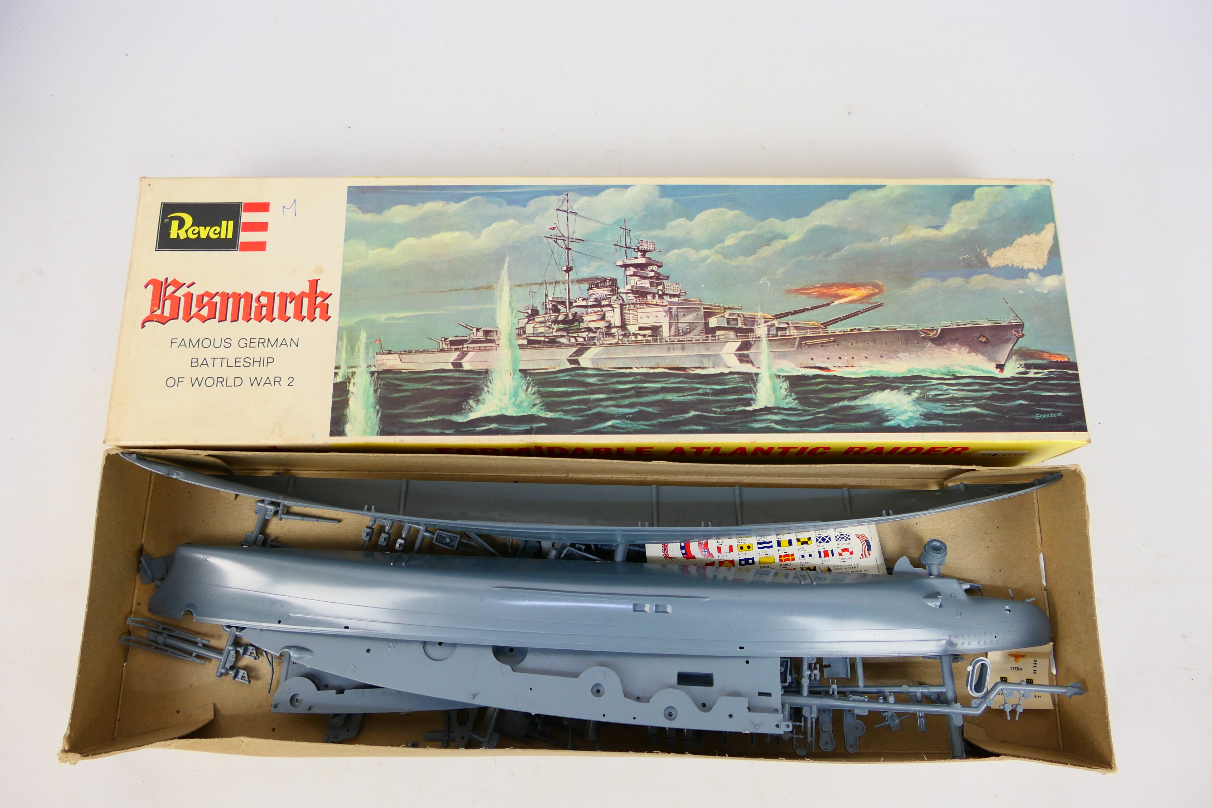 Airfix - Revell - A group of vintage model kits, HMS Tiger in 1:600 scale # 03201-0, - Image 3 of 14