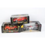 Bburago - Maisto - Three boxed diecast 1:18 scale model cars.