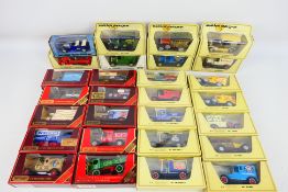 Matchbox Models of Yesteryear - 28 boxed diecast Matchbox MOY in various box styles.