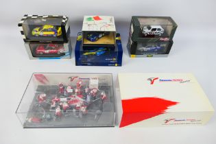 Minichamps - Onyx - Detail Cars - Trofeu - Seven boxed diecast model racing themed vehicles in