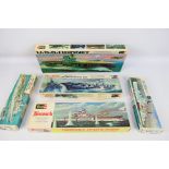 Airfix - Revell - A group of vintage model kits, HMS Tiger in 1:600 scale # 03201-0,