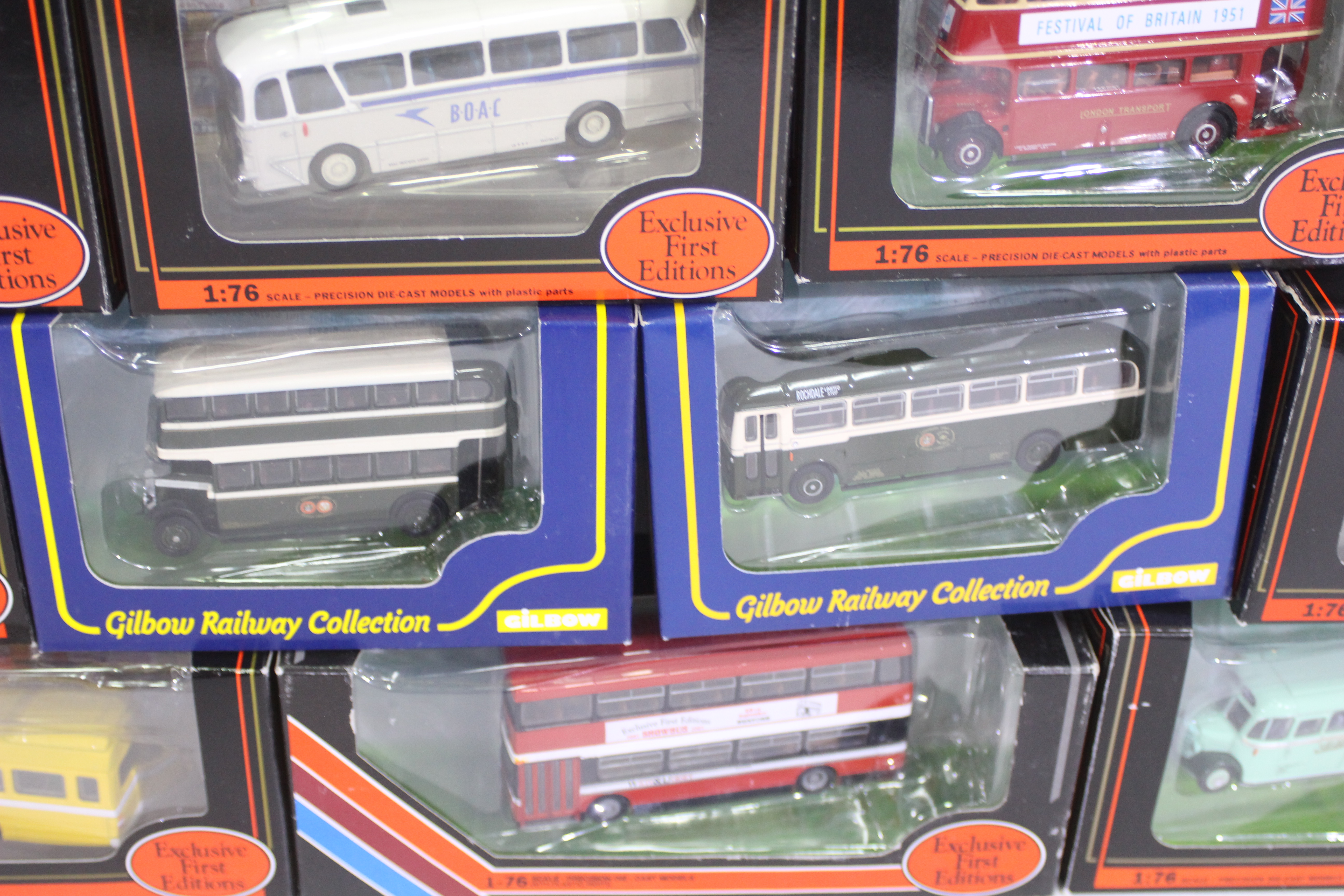 Exclusive First Editions - EFE - Gilbo - A collection of ten EFE busses and two Gilbow busses in - Image 3 of 4