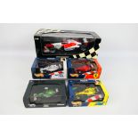 Minichamps - Hot Wheels - A collection of boxed F1 themed cars.