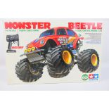 Tamiya - A boxed Tamiya #46006 1:14 scale Tamiya Quick Drive 'Monster Beetle' Radio Control Model