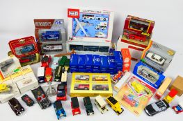 Tomy - Majorette - Quiralu - Gama - Lledo - A mixed group of boxed and unboxed diecast model
