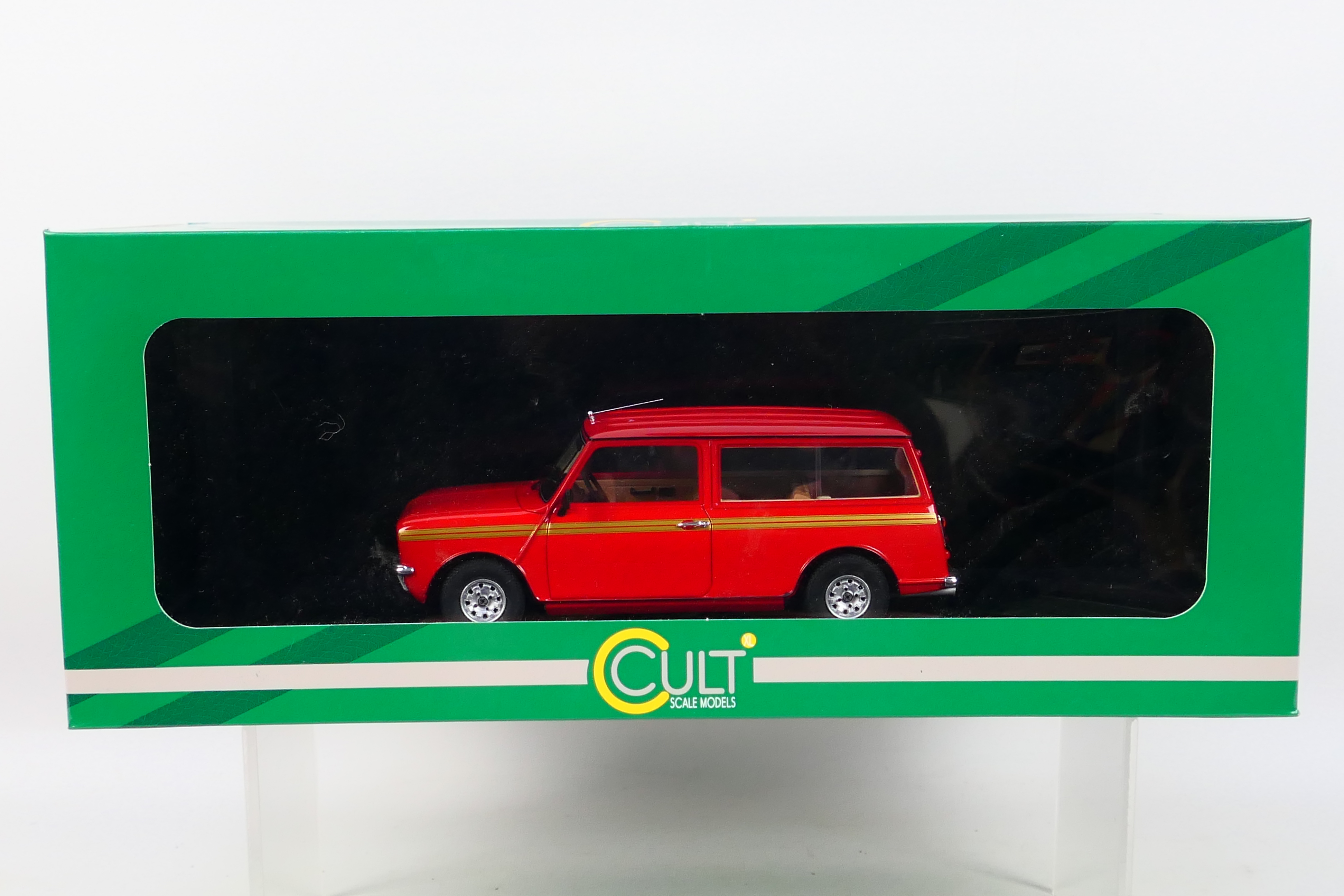 Cult Scale Models - A boxed 1:18 scale Cult Scale Models #CML018-1 Mini Clubman Estate HL.