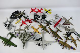 Corgi - Atlas - Royal Hampshire - Lledo - An assortment of Corgi and Atlas Diecast Planes.