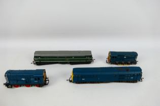 Airfix - Hornby - Lima - Triang - Four unboxed OO gauge locomotives.