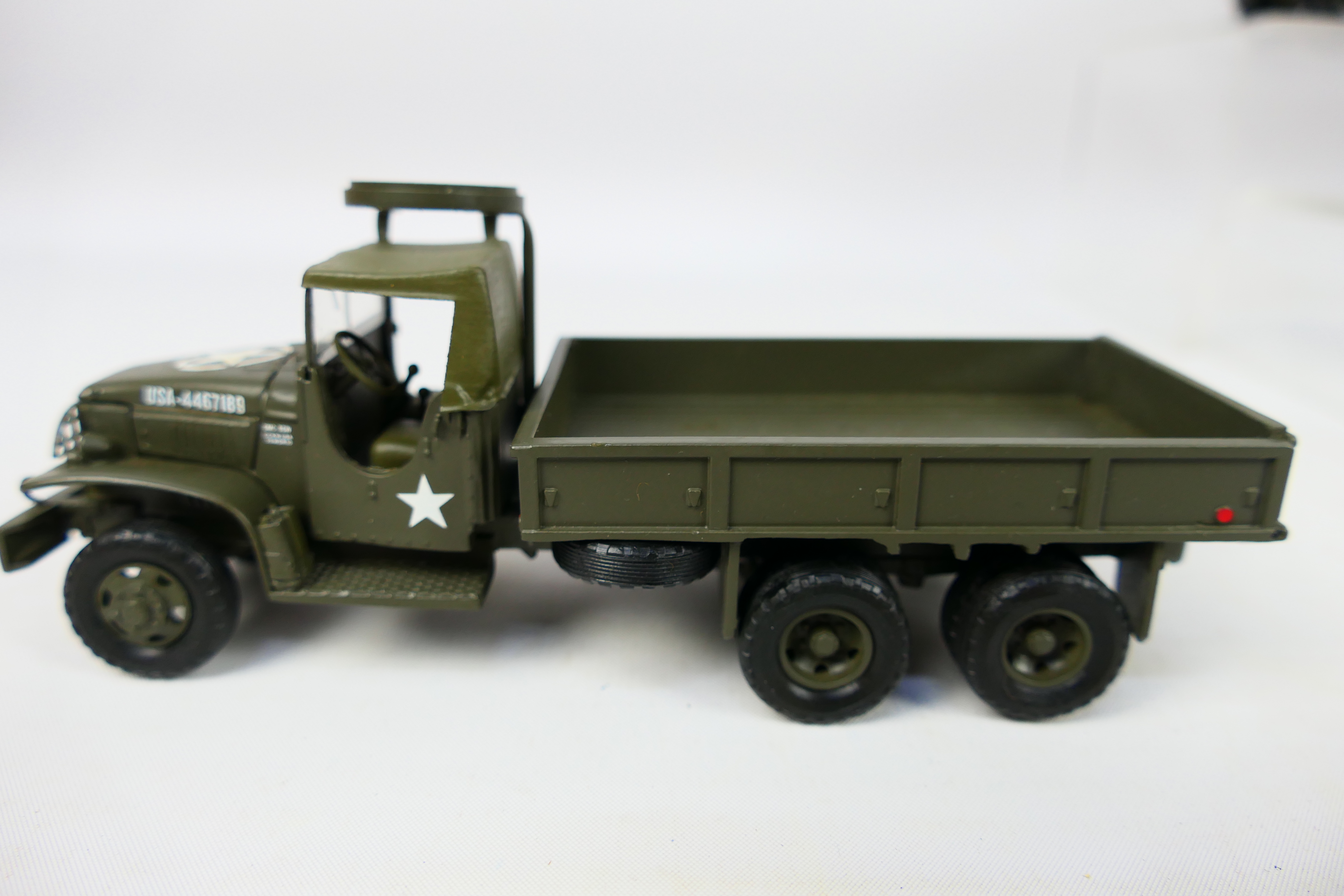 CPC - A collection of military model trucks in resin and metal in 1:48 scale, - Image 8 of 18