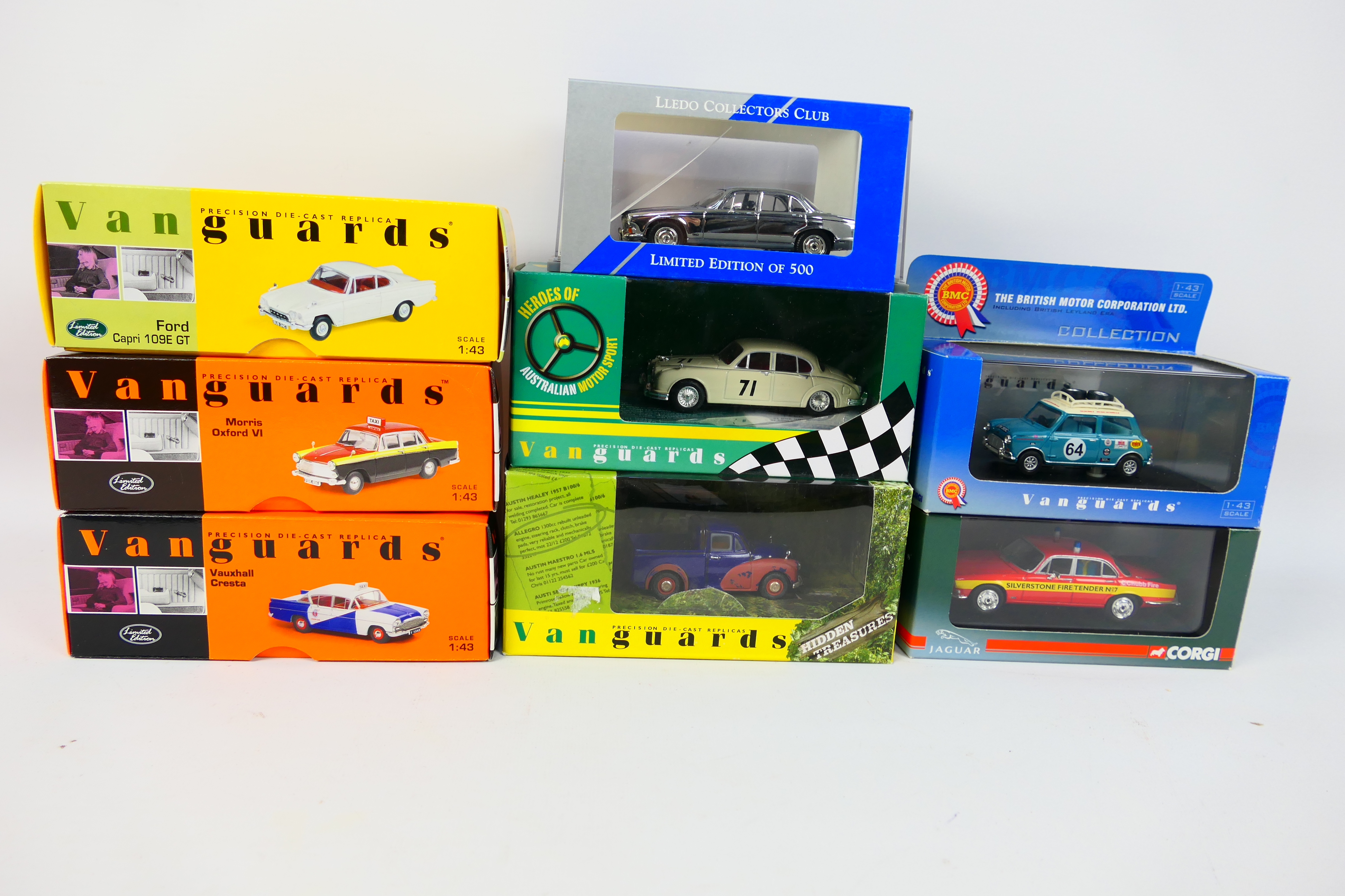 Vanguards - Eight boxed diecast vehicles from various Vanguard ranges. - Image 2 of 10