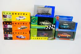 Vanguards - Eight boxed diecast vehicles from various Vanguard ranges.