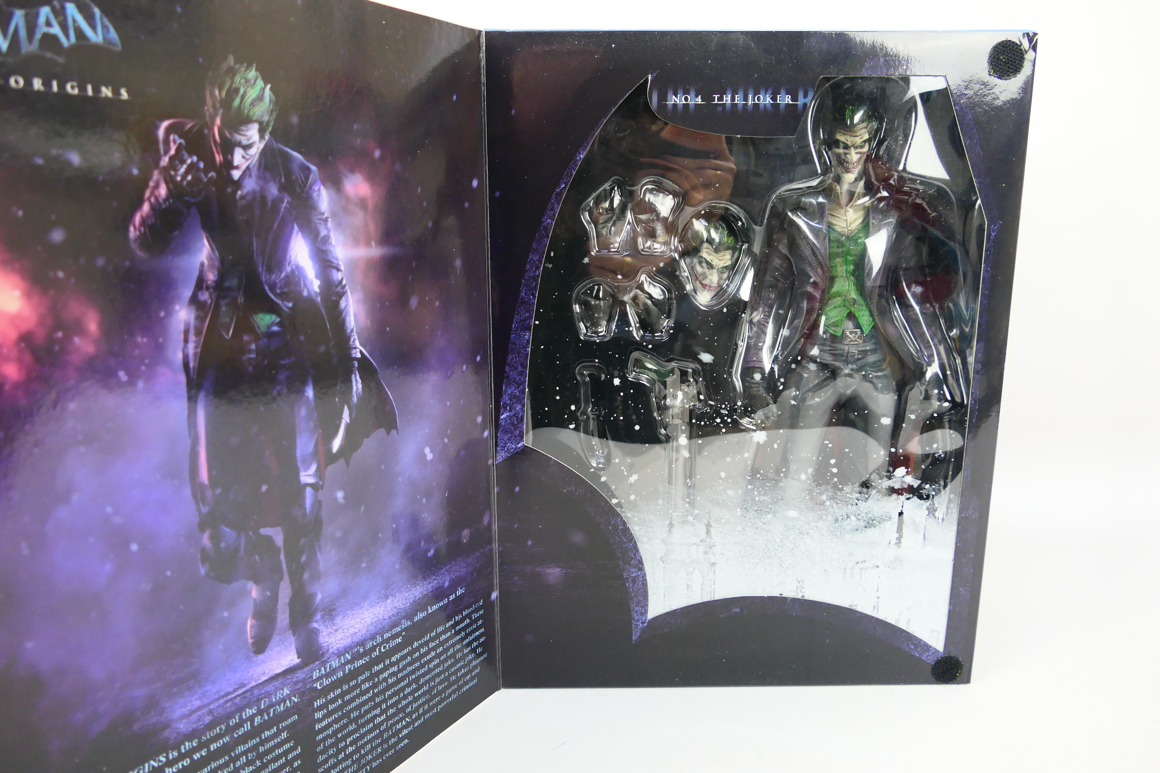 Play Arts Kai - A boxed Play Arts Kai Batman Arkham Origins 'No.4 The Joker' action figure. - Image 4 of 8