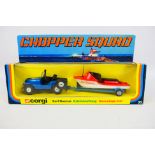 Corgi - TV Related - A boxed 1978 Chopper Squad surf rescue gift set with Jeep and trailer # 35.