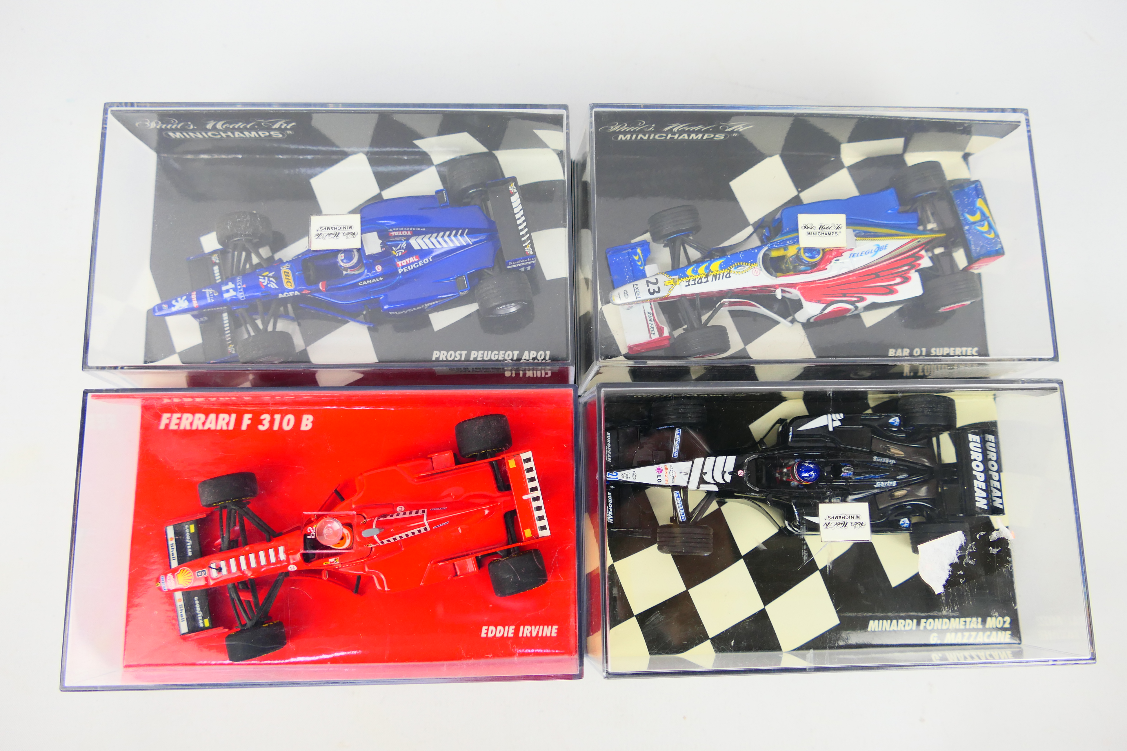 Minichamps - Eight boxed 1:43 scale diecast F1 racing cars from Minichamps. - Image 6 of 6