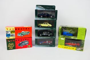 Vanguards - Eight boxed diecast vehicles from various Vanguard ranges.