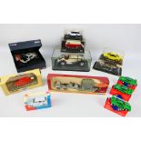 Corgi - Schuco - Burago - An assortment of 12 boxed cars from a number of different brands (8 Corgi,