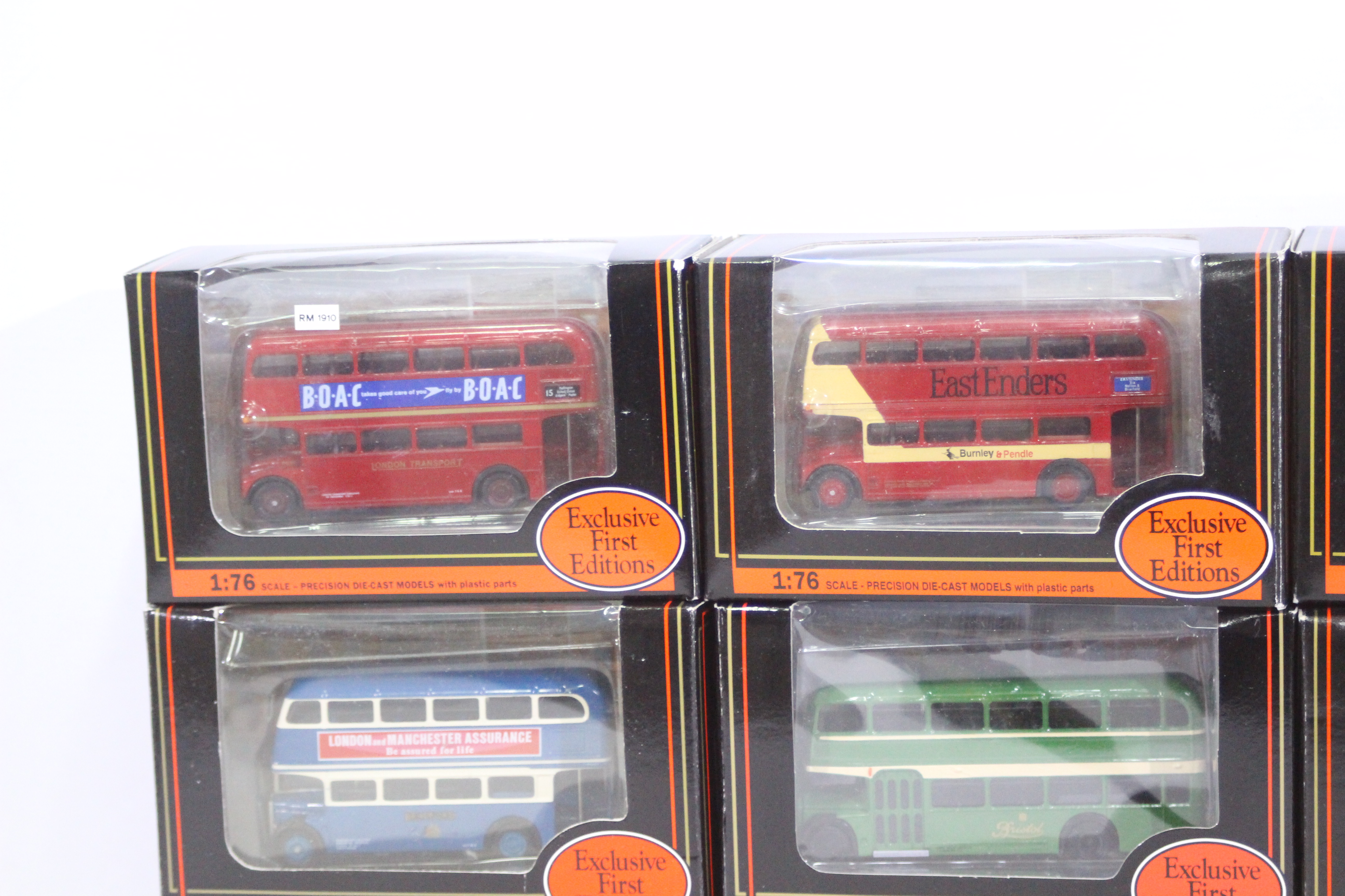 Exclusive First Editions - EFE - A collection of twelve EFE double decker busses in a variety of - Image 2 of 4