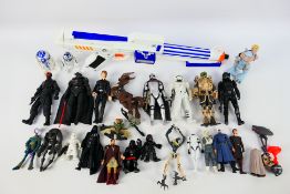 Hasbro - Star Wars - An assortment of unboxed Star Wars action figures in very good to excellent