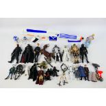 Hasbro - Star Wars - An assortment of unboxed Star Wars action figures in very good to excellent