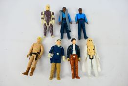 Kenner - Star Wars - A collection of unboxed figures including Lando Calrissian,Snowtrooper,