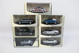 Minichamps - A boxed collection of seven Minichamps 'Dealer Issue' diecast 1:43 scale models.