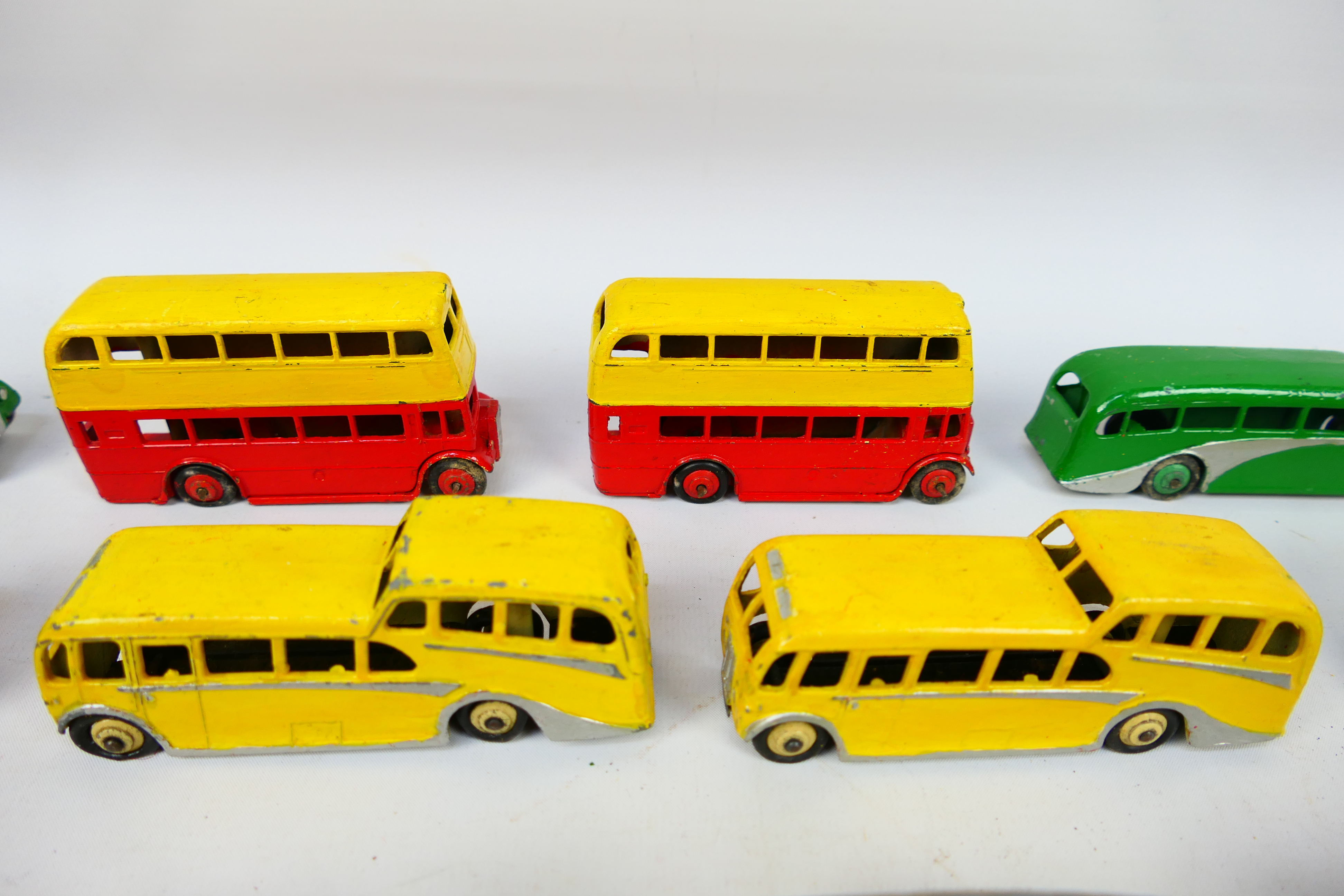 Dinky Toys - A group of repainted Dinky Toys including #109 Austin Healey; #480 Bedford Van; - Image 3 of 20