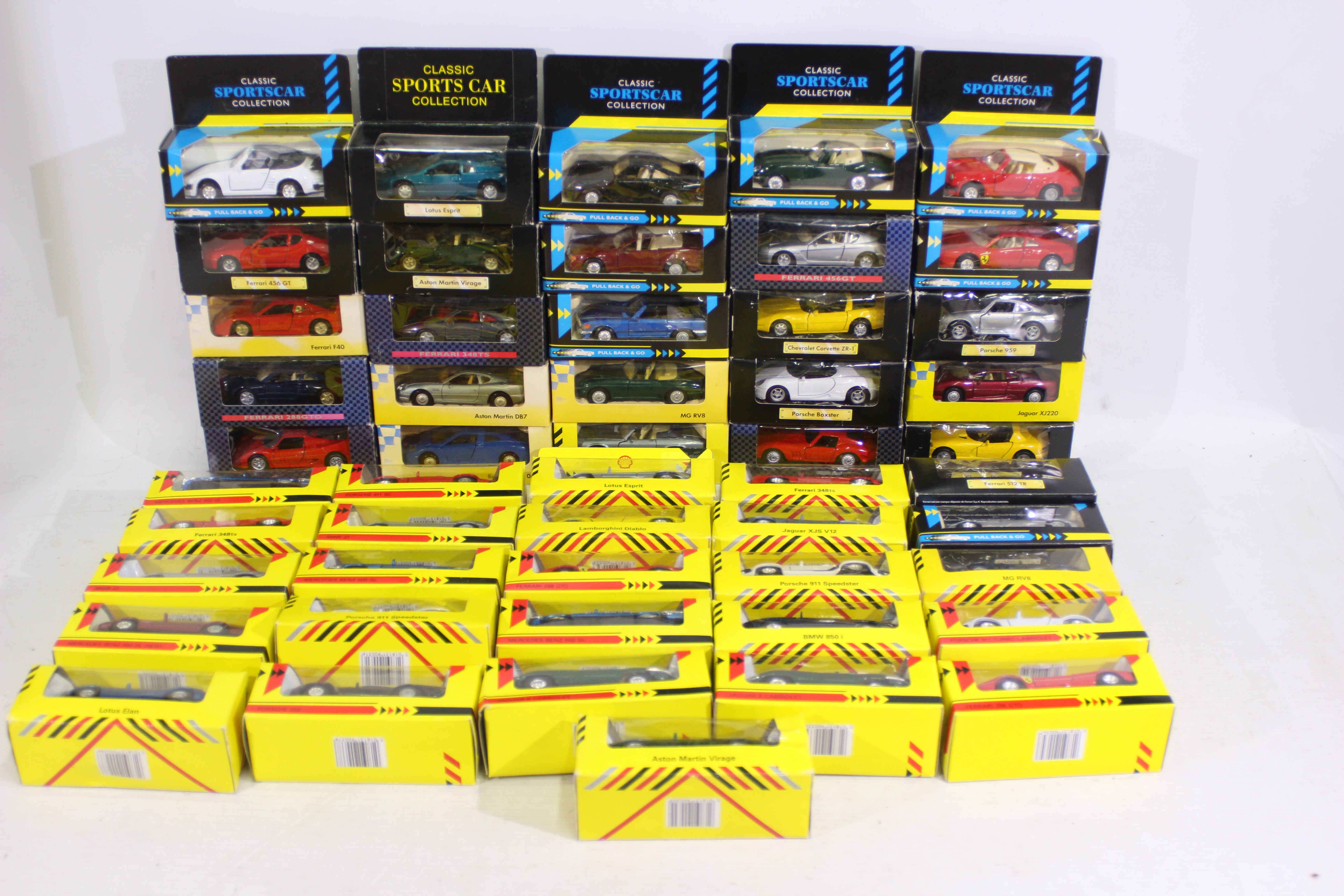 Shell Collection - Maisto - Other - Over 40 boxed diecast and plastic model vehicles.