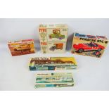 Revell - Pyro - Matchbox - Airfix - A group of part made vintage model kits,
