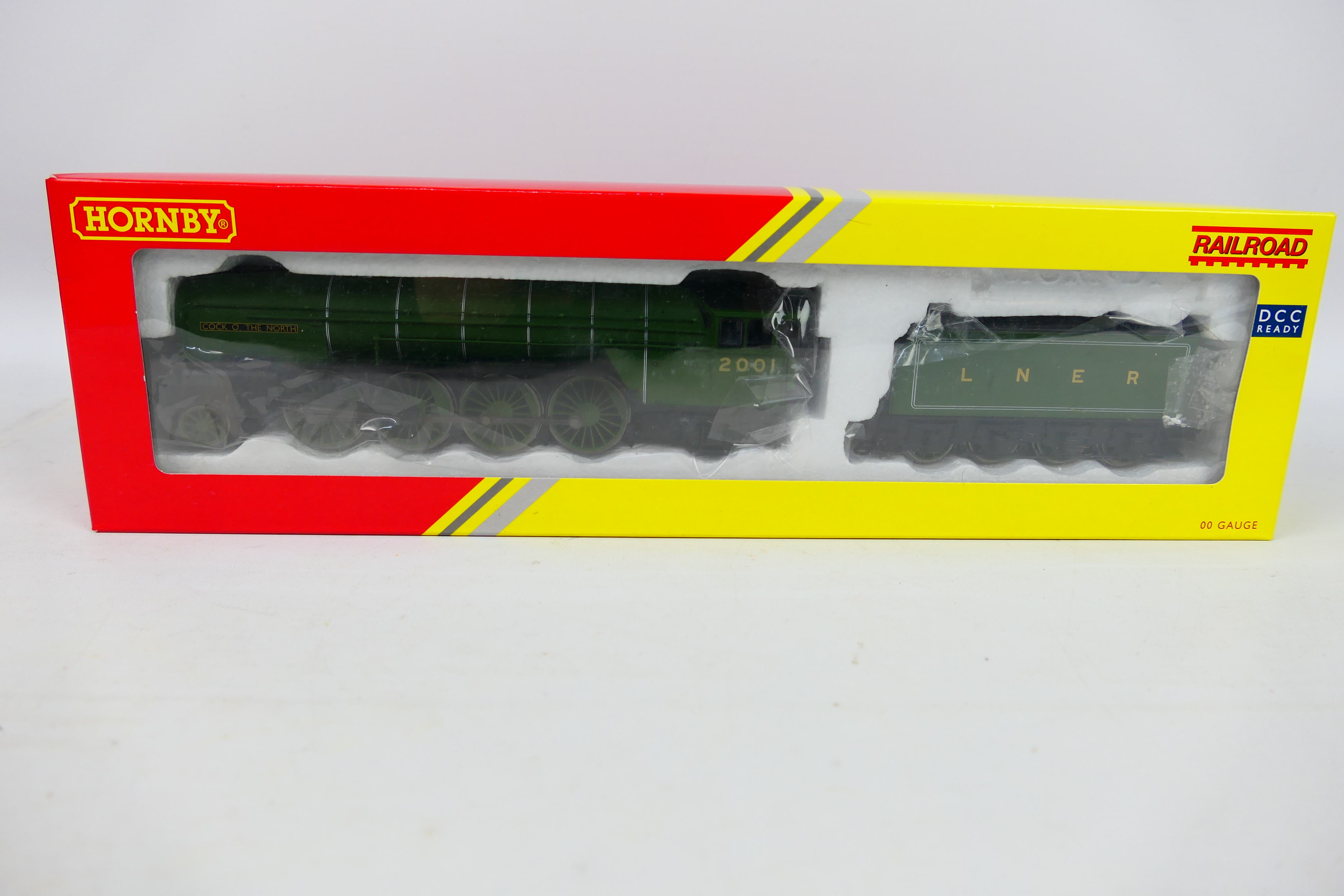 Hornby - A boxed Hornby R3171 DCC READY OO gauge 2-8-2 Class P2 steam locomotive and tender Op.No.