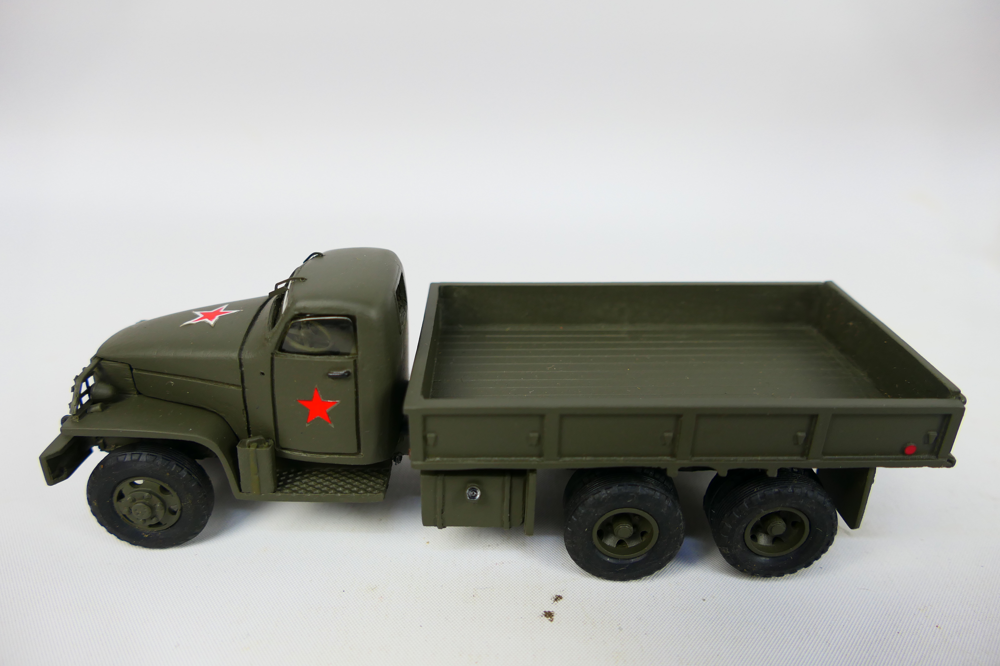 CPC - A collection of military model trucks in resin and metal in 1:48 scale, - Image 6 of 18
