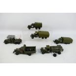 CPC - A collection of military model trucks in resin and metal in 1:48 scale,