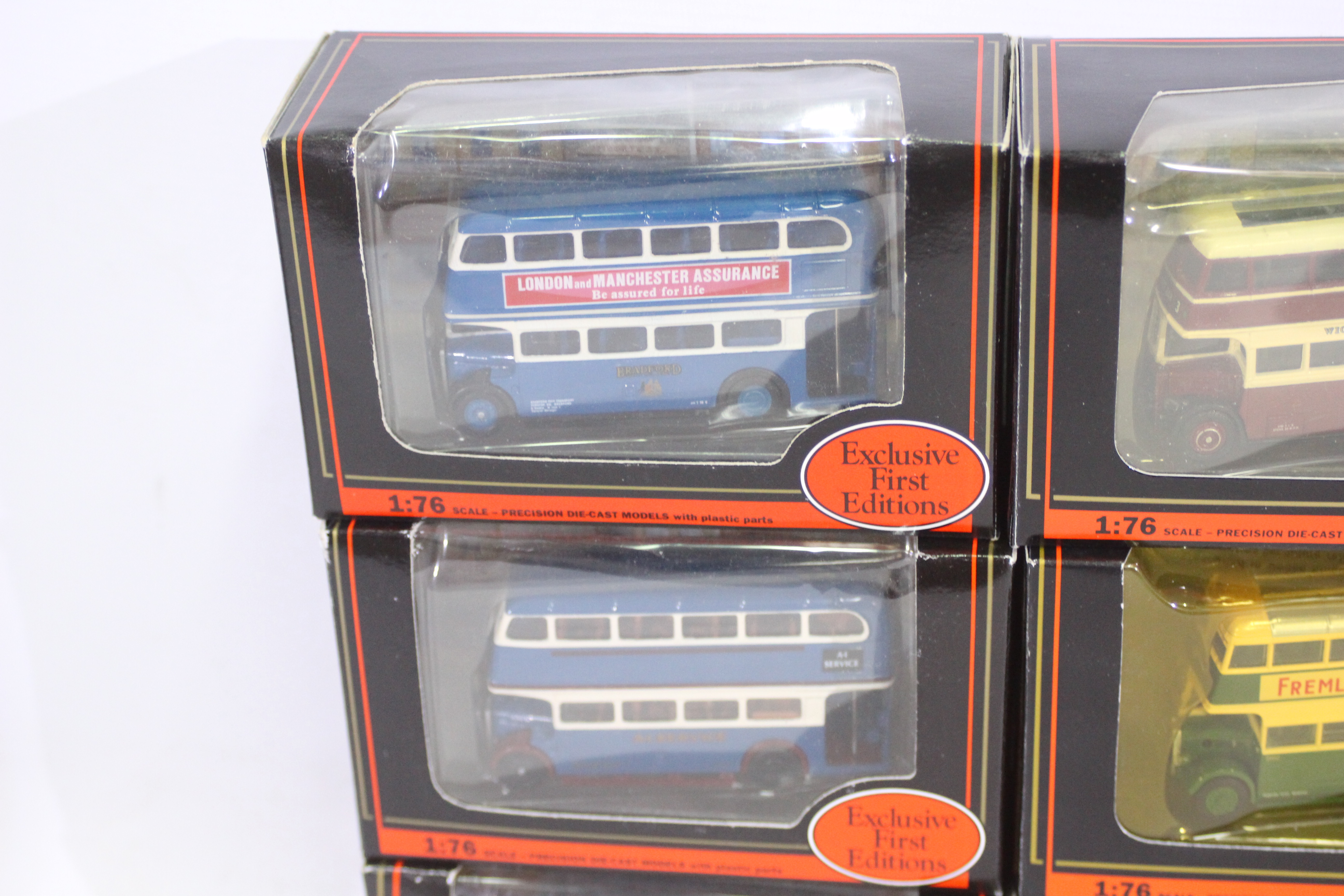 Exclusive First Editions - EFE - A collection of twelve EFE double decker busses in a variety of - Image 2 of 4