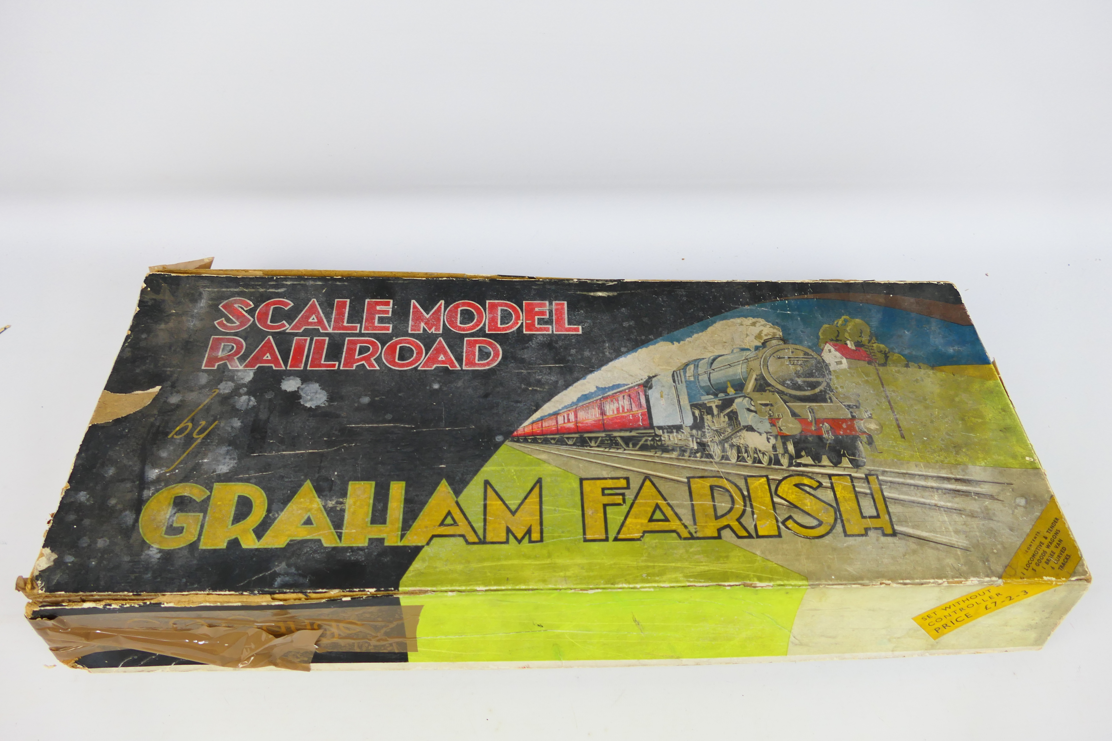 Graham Farish - A boxed vintage Graham Farish OO gauge electric train set with locomotive and - Image 2 of 18