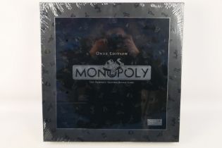 Monopoly - Parker - A boxed, factory sealed 'Onyx Edition' Monopoly board game.
