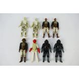 Kenner - Star Wars - 8 x unboxed 1982 dated figures, Tie Fighter Pilot, Lando Calrissian,