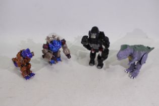 Hasbro - Takara - Transformers - 4 x unboxed Transformers Beast Wars figures including Megatron,