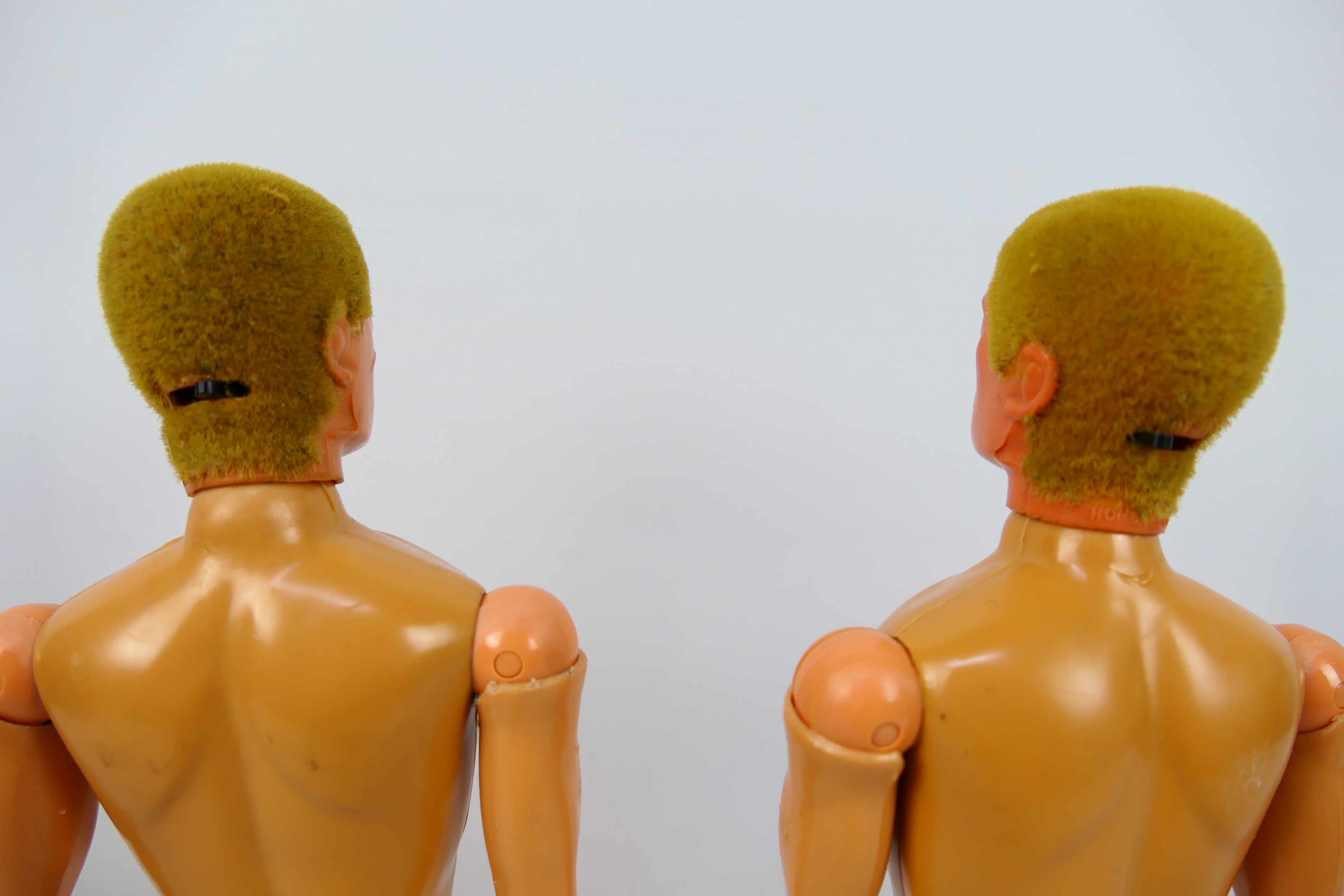 Palitoy - Action Man - An pair of unboxed 1978 Action Man action figure with Blond Flock hair, - Image 7 of 10