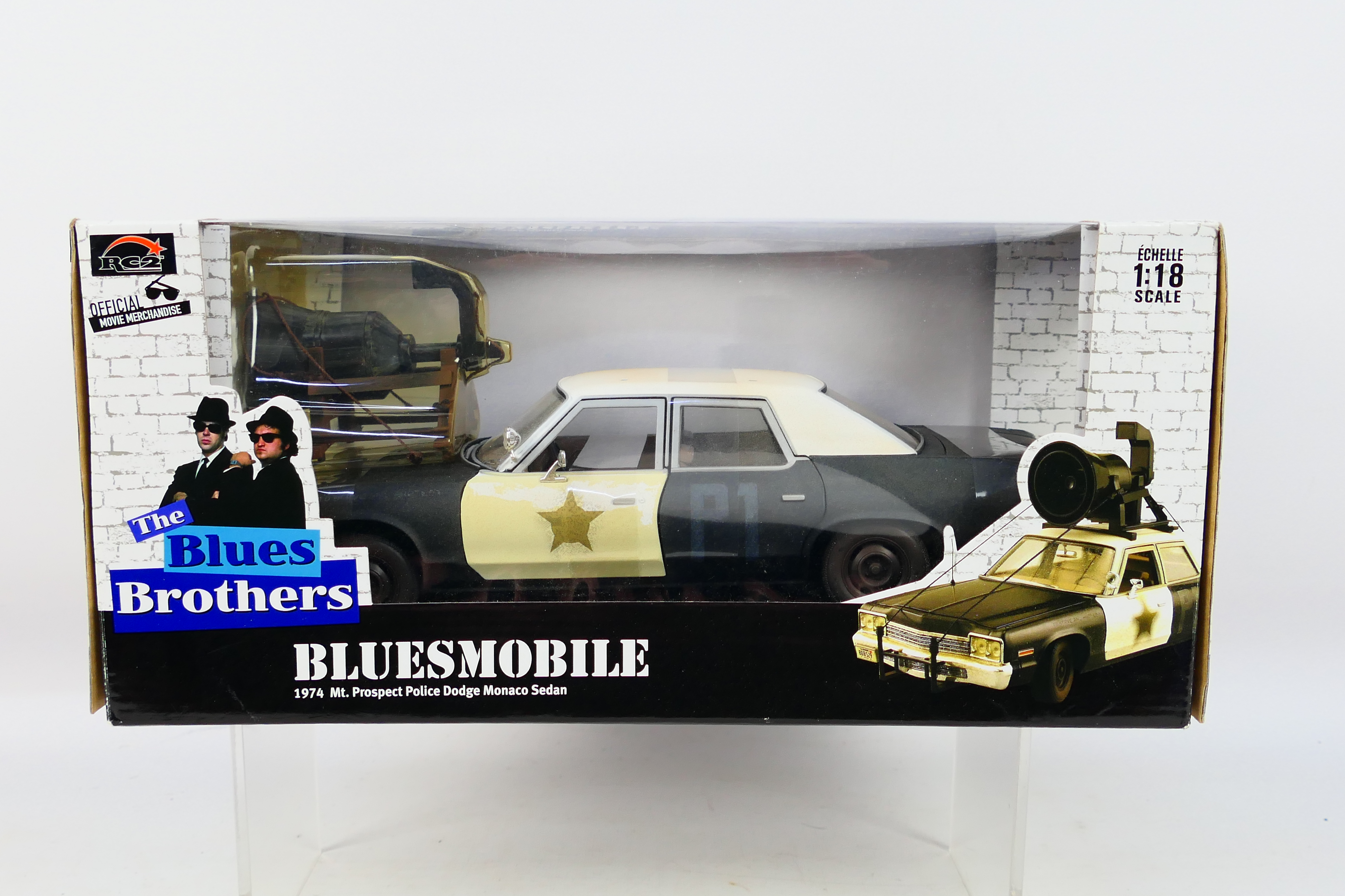 Joyride - A boxed 1:18 scale Joyride 'Bluesmobile' 1974 Mt.