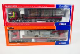 Corgi - Two boxed Corgi 1:50 scale diecast model trucks.