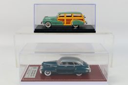 GIM Models - The Goldvarg Collection - 2 x limited edition American cars in 1:43 scale,