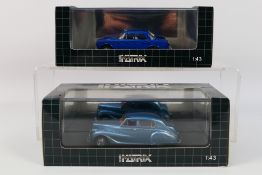 Matrix - 2 x limited edition cars in 1:43 scale,