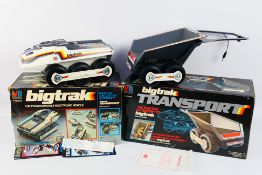 MB Games - A boxed vintage MB Games 'Big-Trak' with a boxed MB Games 'Big-Trak Transport' accessory.