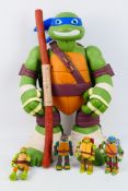 Playmates - Viacom - Teenage Mutant Ninja Turtles - A NMNT Leonardo 24" playset with